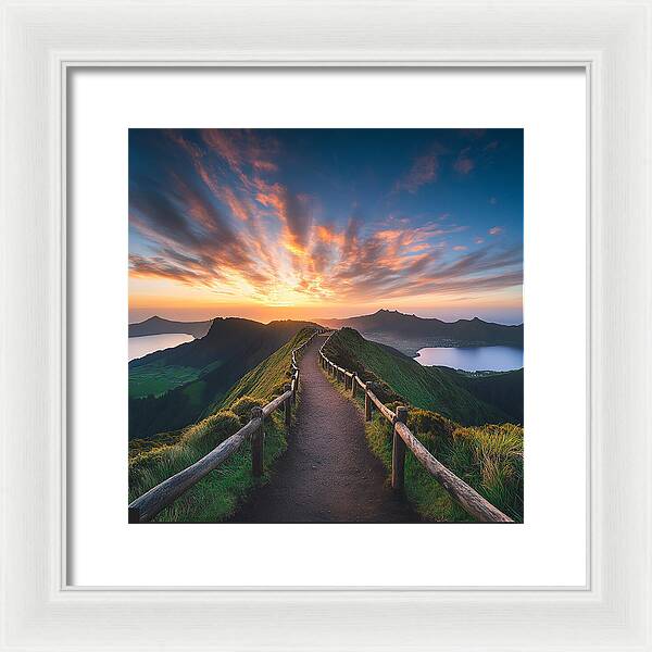Journey of Light - Framed Print