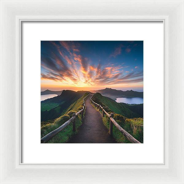 Journey of Light - Framed Print