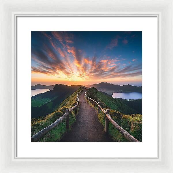 Journey of Light - Framed Print