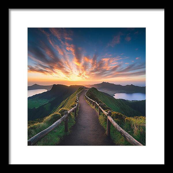 Journey of Light - Framed Print