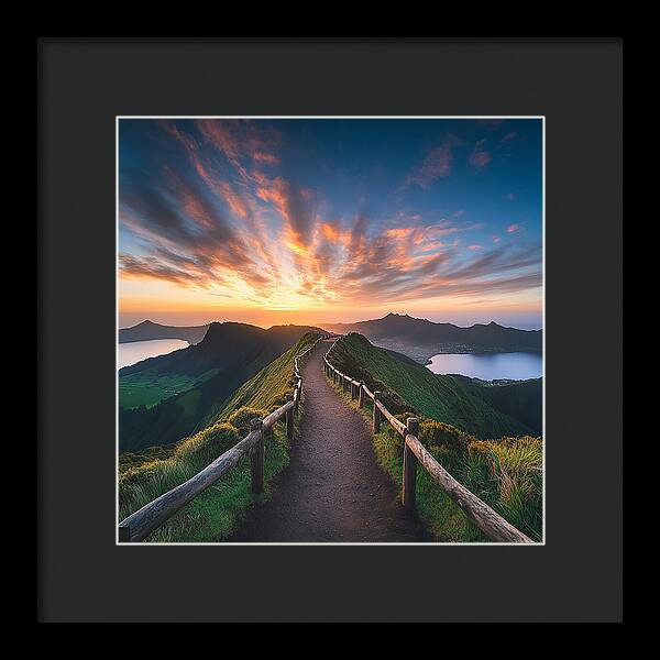 Journey of Light - Framed Print