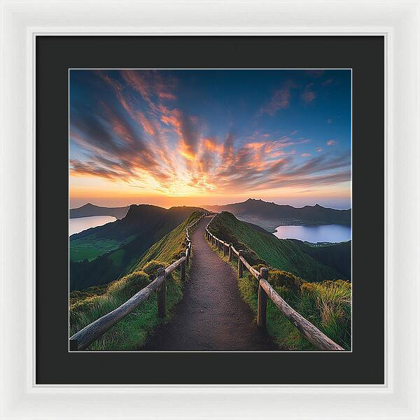 Journey of Light - Framed Print