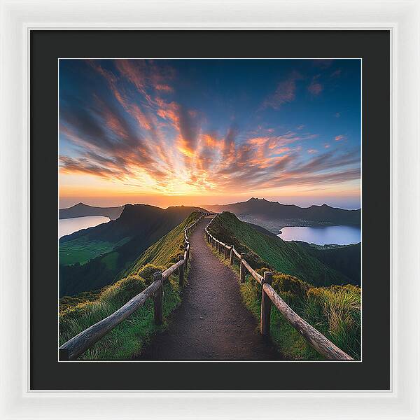 Journey of Light - Framed Print
