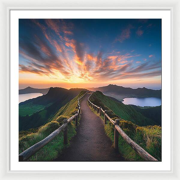 Journey of Light - Framed Print