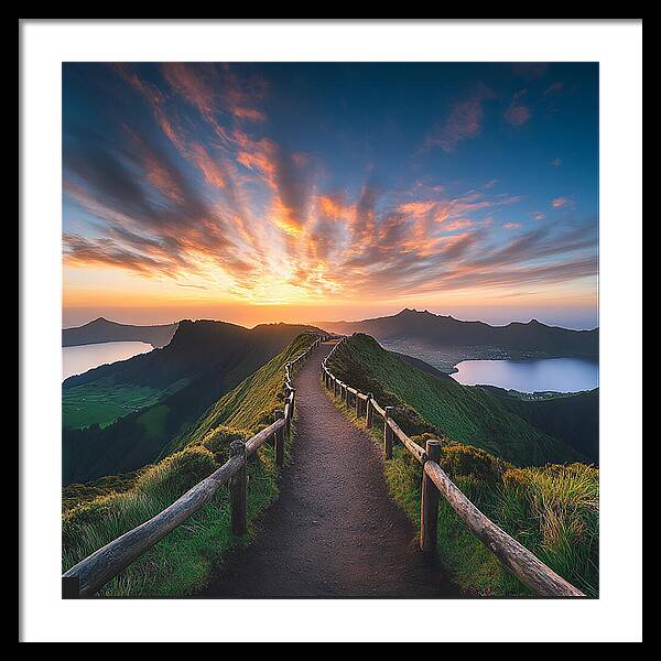 Journey of Light - Framed Print