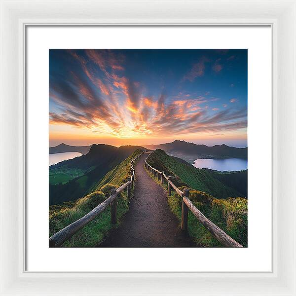 Journey of Light - Framed Print