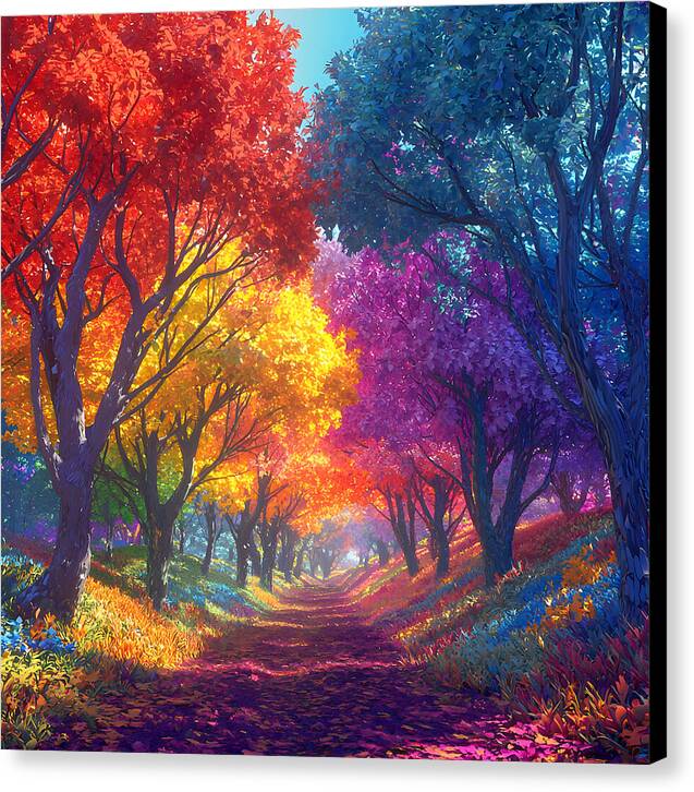 Journey Through Color - Canvas Print