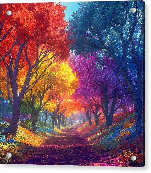 Journey Through Color - Acrylic Print