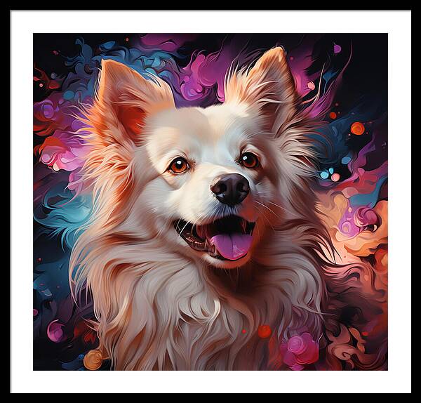 Joyful Companion - Framed Print