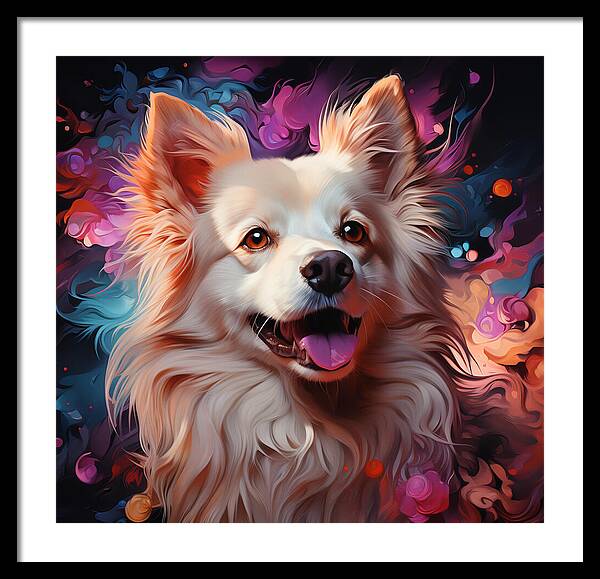 Joyful Companion - Framed Print