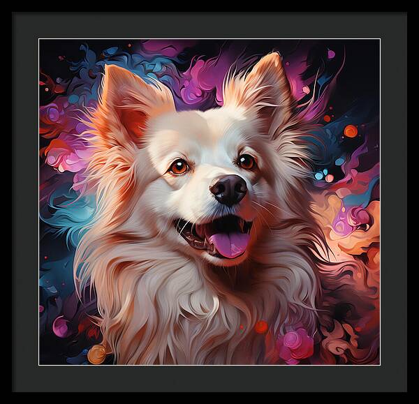 Joyful Companion - Framed Print