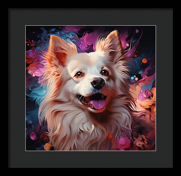 Joyful Companion - Framed Print