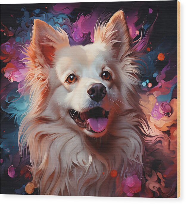 Joyful Companion - Wood Print