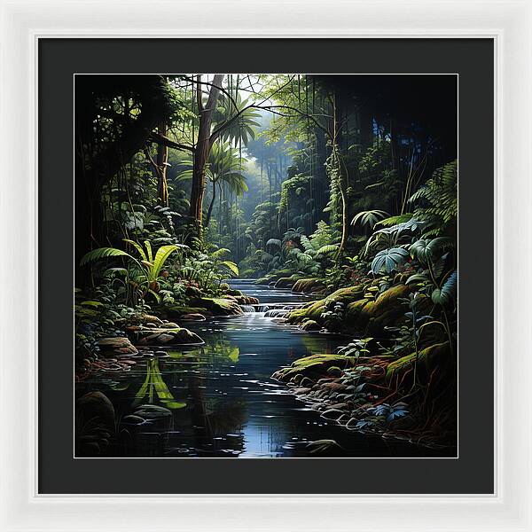 Jungle Flow - Framed Print