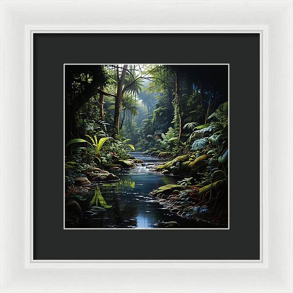 Jungle Flow - Framed Print