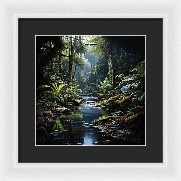 Jungle Flow - Framed Print