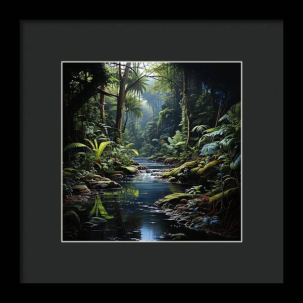 Jungle Flow - Framed Print