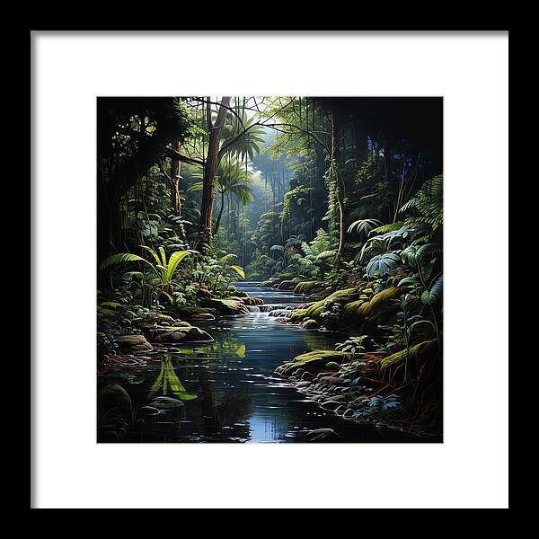Jungle Flow - Framed Print