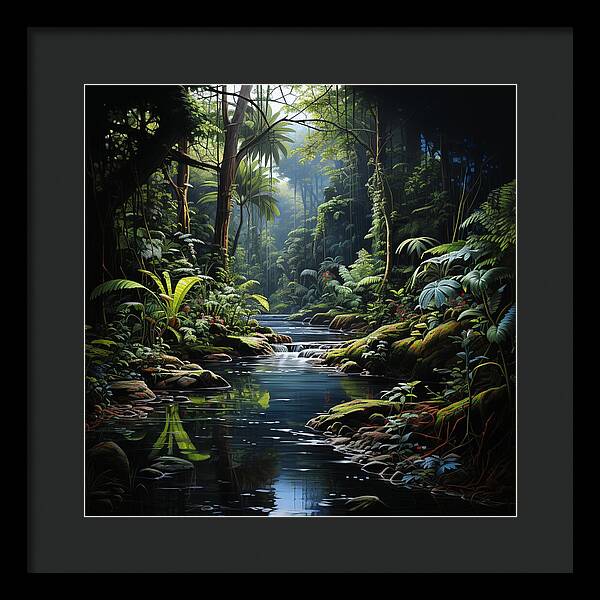 Jungle Flow - Framed Print