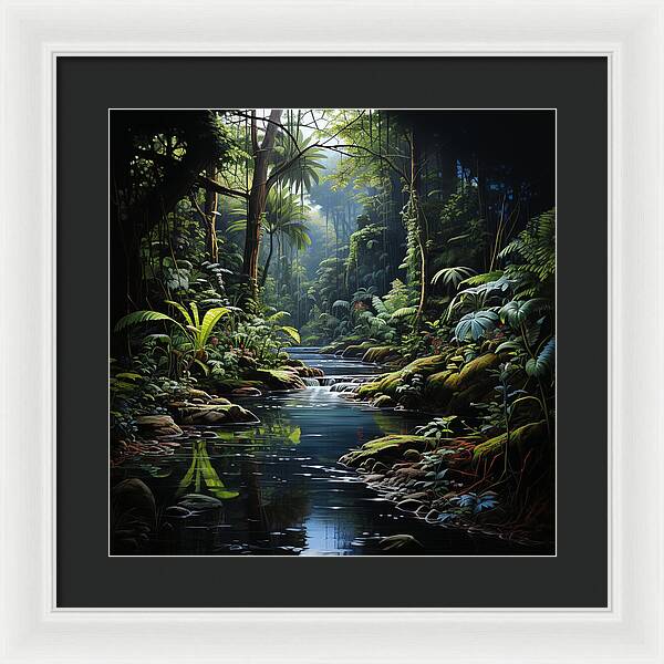 Jungle Flow - Framed Print