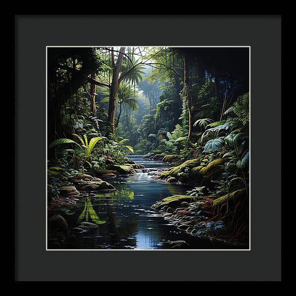 Jungle Flow - Framed Print