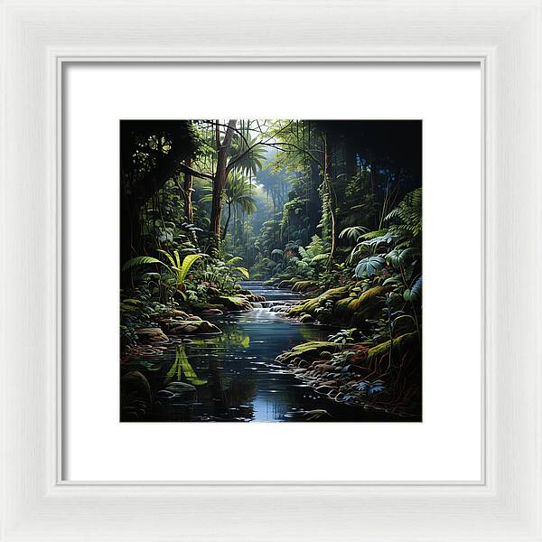 Jungle Flow - Framed Print