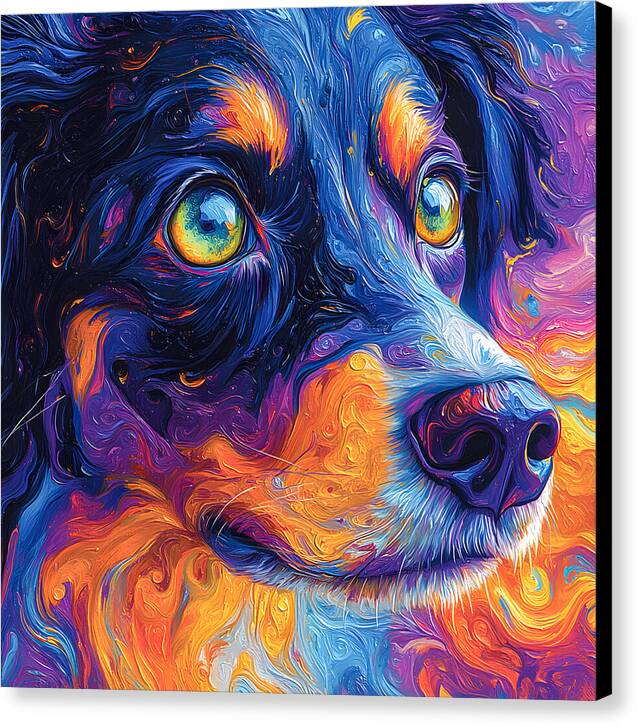 K9 Kaleidoscope - Canvas Print