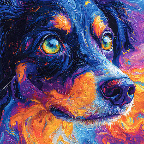 K9 Kaleidoscope - Art Print