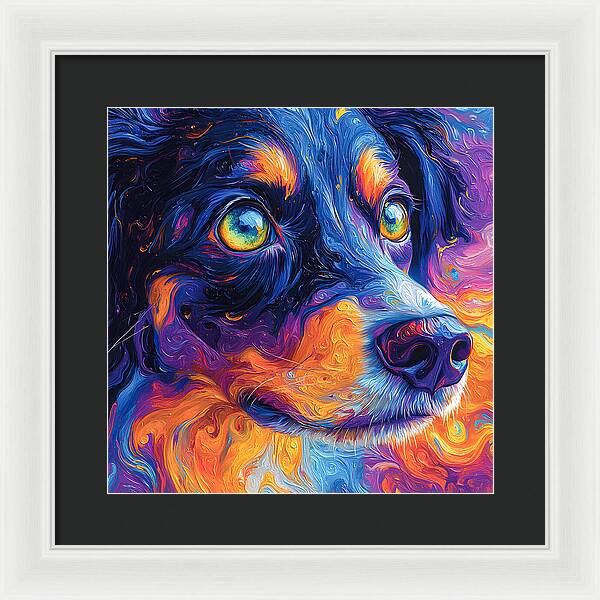 K9 Kaleidoscope - Framed Print