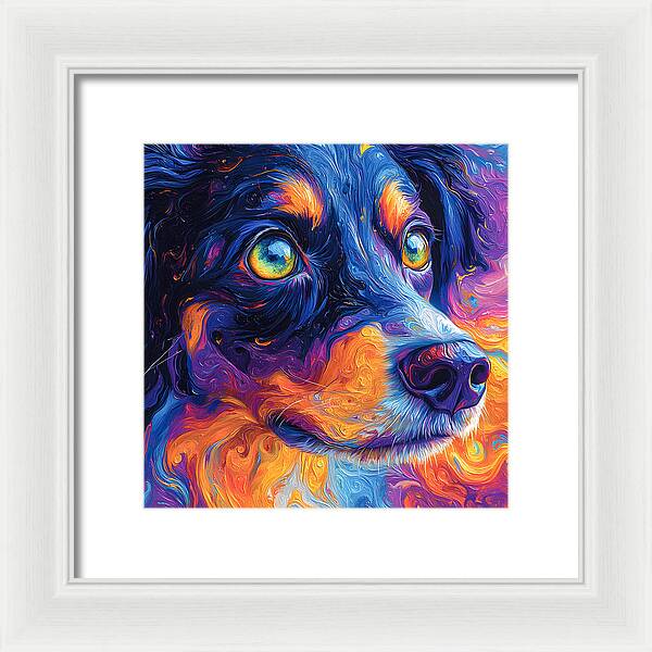 K9 Kaleidoscope - Framed Print