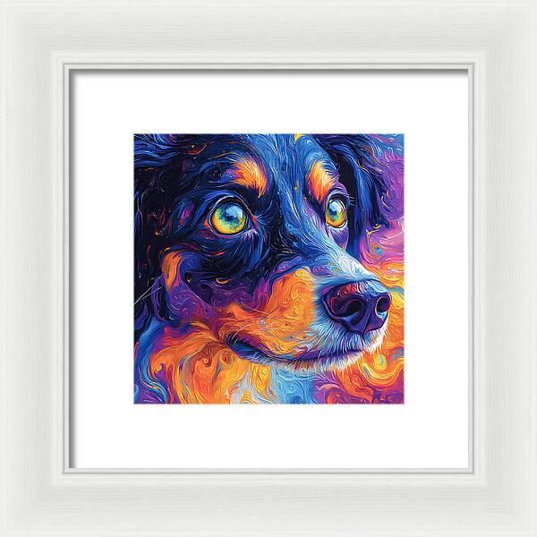K9 Kaleidoscope - Framed Print