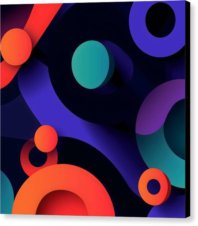 Kinetic Fusion - Canvas Print