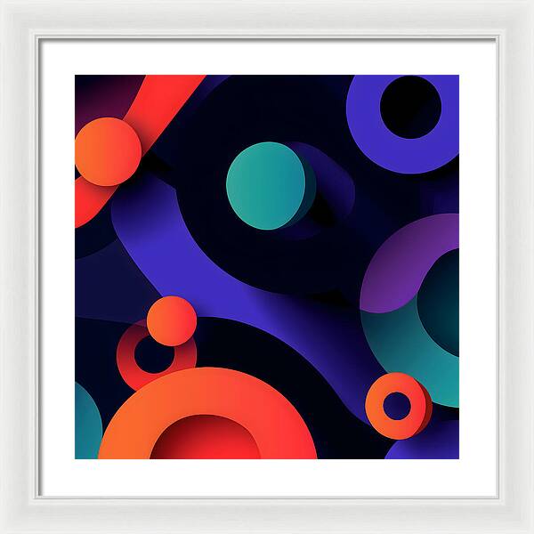 Kinetic Fusion - Framed Print