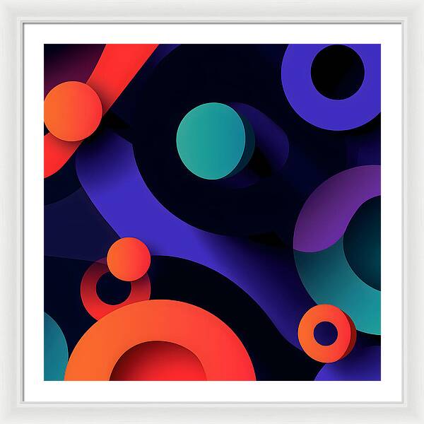 Kinetic Fusion - Framed Print