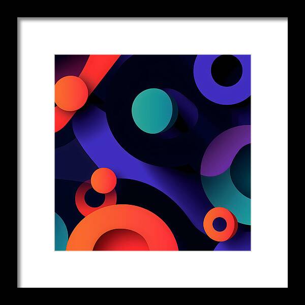 Kinetic Fusion - Framed Print