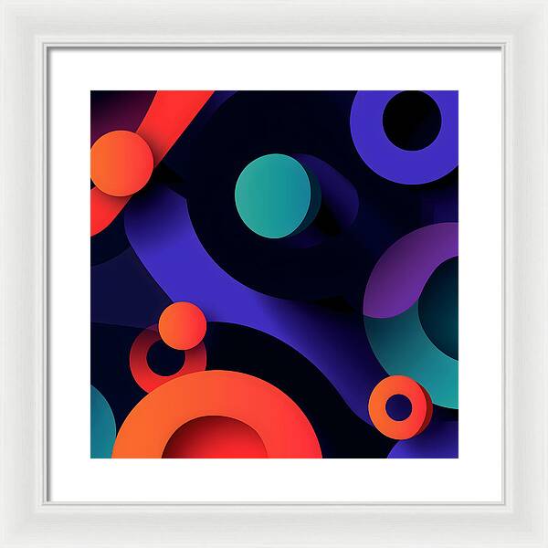 Kinetic Fusion - Framed Print