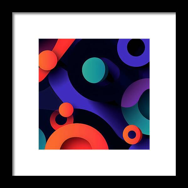 Kinetic Fusion - Framed Print
