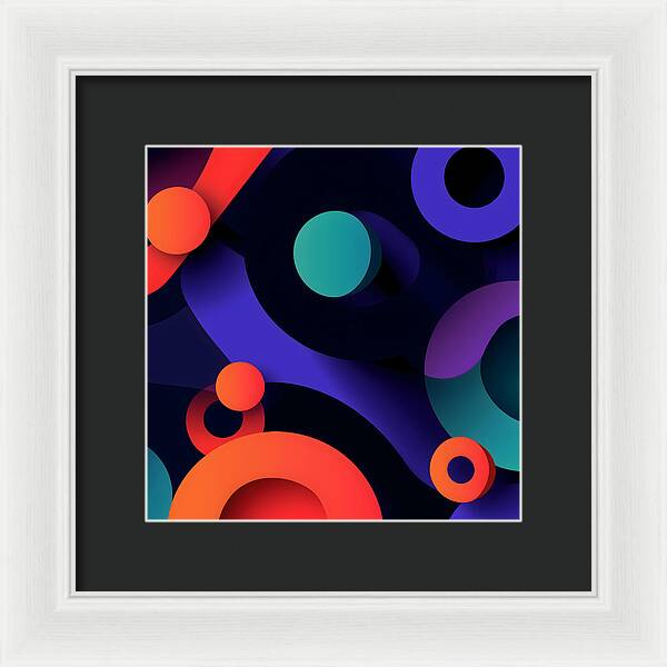Kinetic Fusion - Framed Print