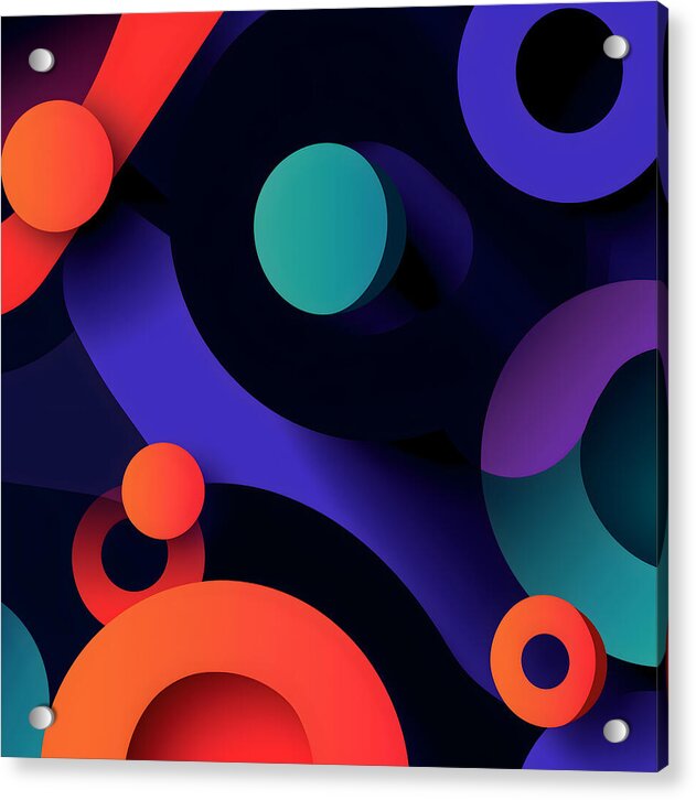 Kinetic Fusion - Acrylic Print