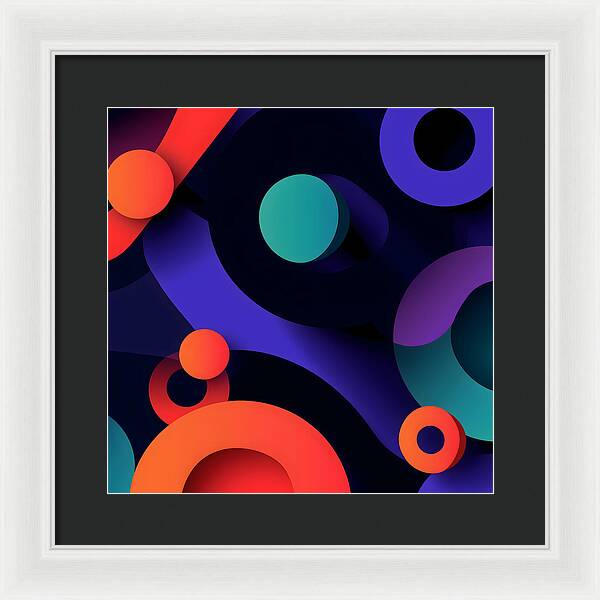 Kinetic Fusion - Framed Print