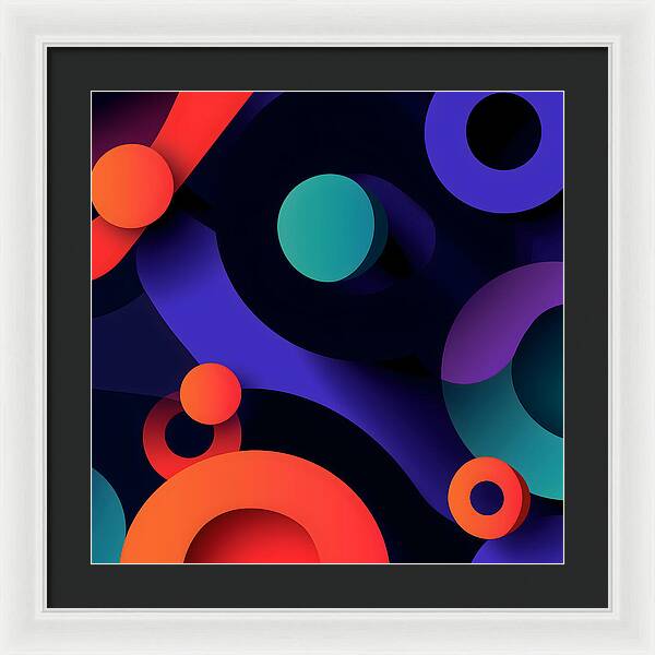 Kinetic Fusion - Framed Print