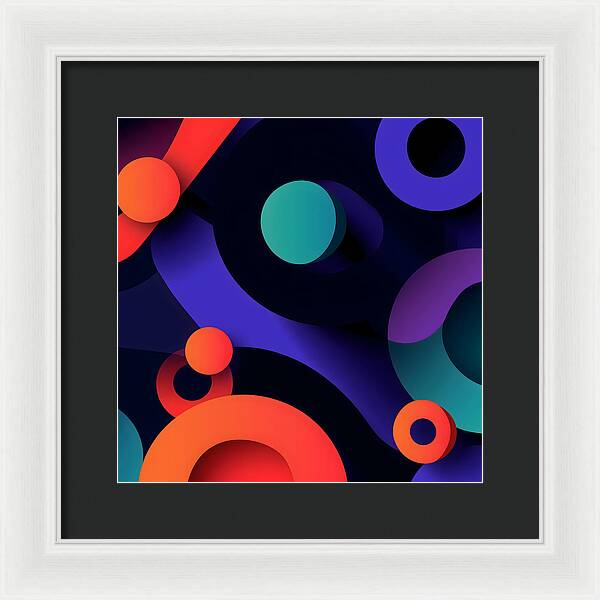 Kinetic Fusion - Framed Print