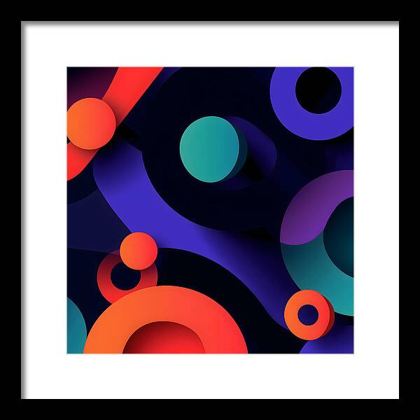 Kinetic Fusion - Framed Print