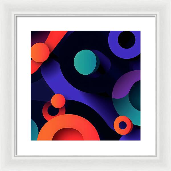 Kinetic Fusion - Framed Print