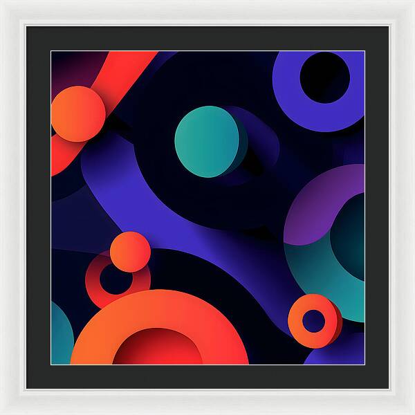 Kinetic Fusion - Framed Print