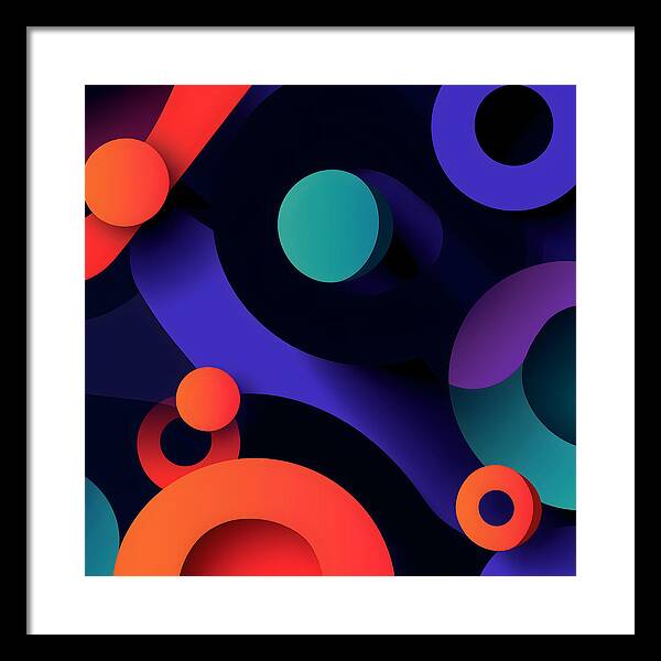 Kinetic Fusion - Framed Print
