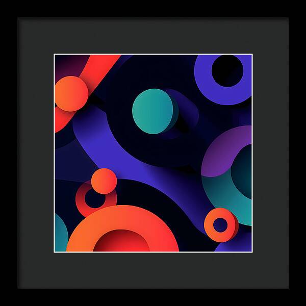 Kinetic Fusion - Framed Print