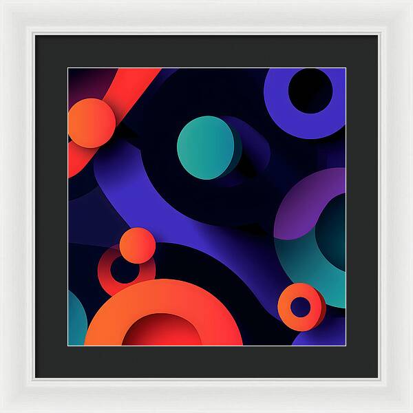 Kinetic Fusion - Framed Print