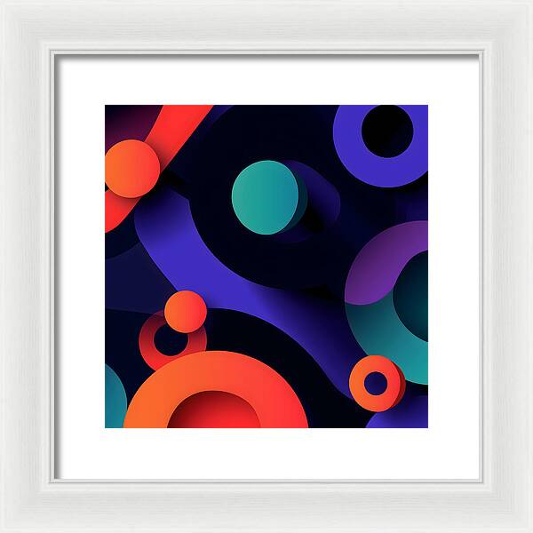 Kinetic Fusion - Framed Print