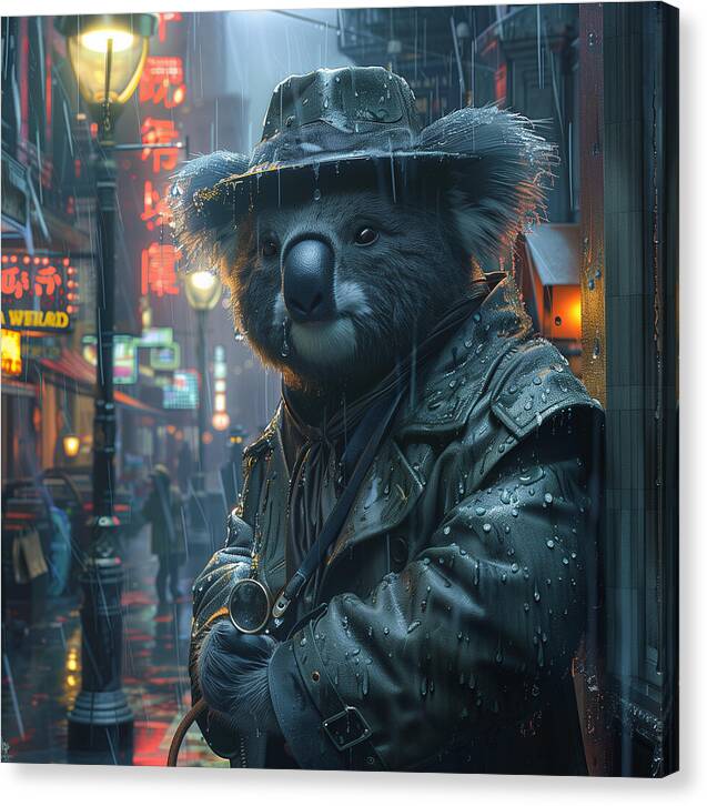 Koala Chronicles - Canvas Print